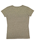 LAT 3591 Ladies V-Neck Harborside Melange Jersey T-Shirt