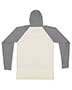 Fine Jersey Hooded Long Sleeve Raglan T-Shirt