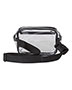 Clear Stadium 2-Pocket Fanny Pack/Crossbody Bag