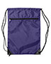 Zippered Drawstring Backpack