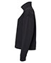 Womens Sueded Fleece Quarter-Zip Sweatshirt