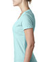 Women’s CVC Deep V-Neck T-Shirt
