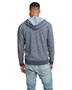 Adult Pacifica Denim Fleece Full-Zip Hooded Sweatshirt