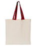 Contrast-Color Handle Tote