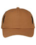 Cargo Unstructured Solid Back With Side Pockets Hat