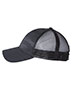 Debossed Stars and Stripes Mesh-Back Cap