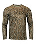Men's Oxford Performance Camo Print Long Sleeve T-Shirt