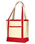 Port Authority<sup>®</sup> Medium Cotton Canvas Boat Tote. BG412