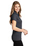 <b>DISCONTINUED</b> Port Authority<sup>®</sup> Ladies Fine Stripe Performance Polo. L558