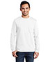 Port & Company PC61LSP Men 100% Cotton Long Sleeve T Shirt With Pocket