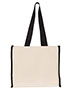 14L Tote with Contrast-Color Handles