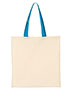 Economical Tote with Contrast-Color Handles