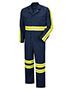 Enhanced Visibility Action Back Coverall