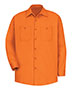 Men's Tall Cotton Uniform Shirt