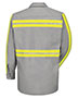 Industrial Enhanced-Visibility Long Sleeve Work Shirt -  Long Sizes