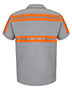 Enhanced Visibility Industrial Work Shirt Long Sizes