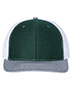 Dark Green/ White/ Heather Grey