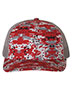 Red Digital Camo/ Charcoal