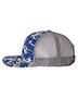 Patterned Snapback Trucker Cap