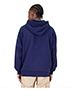 Shaka Wear SHGDZ  Mens Garment Dye Double-Zip Hooded Sweatshirt