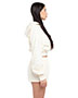 Ladies' Garment Dye Crop Hooded Sweatshirt