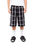 Unisex Plaid Shorts