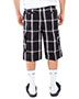 Unisex Plaid Shorts