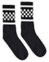 USA-Made Checkered Crew Socks