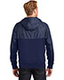 <b>DISCONTINUED</b> Sport-Tek<sup>®</sup> Embossed Hybrid Full-Zip Hooded Jacket. JST50