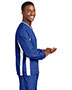 Sport-Tek JST62 Men Tipped V Neck Raglan Wind Shirt