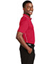 Sport-Tek K467 Men Dri Mesh Sport Shirt With Striped Collar
