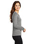 <b>DISCONTINUED</b> Sport-Tek<sup>®</sup> Ladies Long Sleeve Heather Contender<sup>™</sup> V-Neck Tee. LST360LS