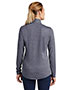 Sport-Tek<sup> ®</sup> Ladies PosiCharge<sup> ®</sup> Tri-Blend Wicking 1/4-Zip Pullover. LST407