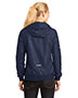 <b>DISCONTINUED</b> Sport-Tek<sup>®</sup> Ladies Embossed Hooded Wind Jacket. LST53