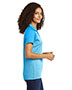 Sport-Tek<sup> ®</sup> Ladies PosiCharge<sup> ®</sup> RacerMesh<sup> ®</sup> Raglan Heather Block Polo. LST641