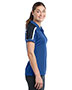 Sport-Tek LST658 Women Tricolor Shoulder Micropique Sport-Wick Polo