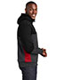 Sport-Tek<sup>®</sup> Tech Fleece Colorblock Full-Zip Hooded Jacket. ST245