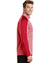 Sport-Tek<sup>®</sup> PosiCharge<sup>®</sup> Electric Heather Colorblock 1/4-Zip Pullover. ST397