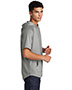 Sport-Tek<sup> ®</sup> PosiCharge<sup> ®</sup> Tri-Blend Wicking Short Sleeve Hoodie. ST404