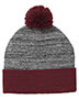 Maroon/ Grey Heather