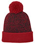 Sport-Tek STC68 ® Halftime Heather Pom Beanie