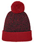 Sport-Tek STC68 ® Halftime Heather Pom Beanie