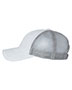 Contrast-Stitch Mesh-Back Cap