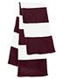 Rugby-Striped Knit Scarf