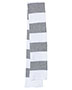 Rugby-Striped Knit Scarf