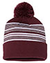 Maroon/ White/ Grey