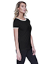 StarTee ST1431  Ladies CVC Ringer T-Shirt