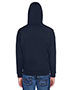Ultraclub 8463 Men Thermal Full Zip Sweatshirt
