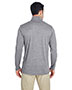 Mens Cool & Dry Heathered Performance Quarter-Zip