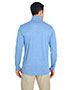 Mens Cool & Dry Heathered Performance Quarter-Zip